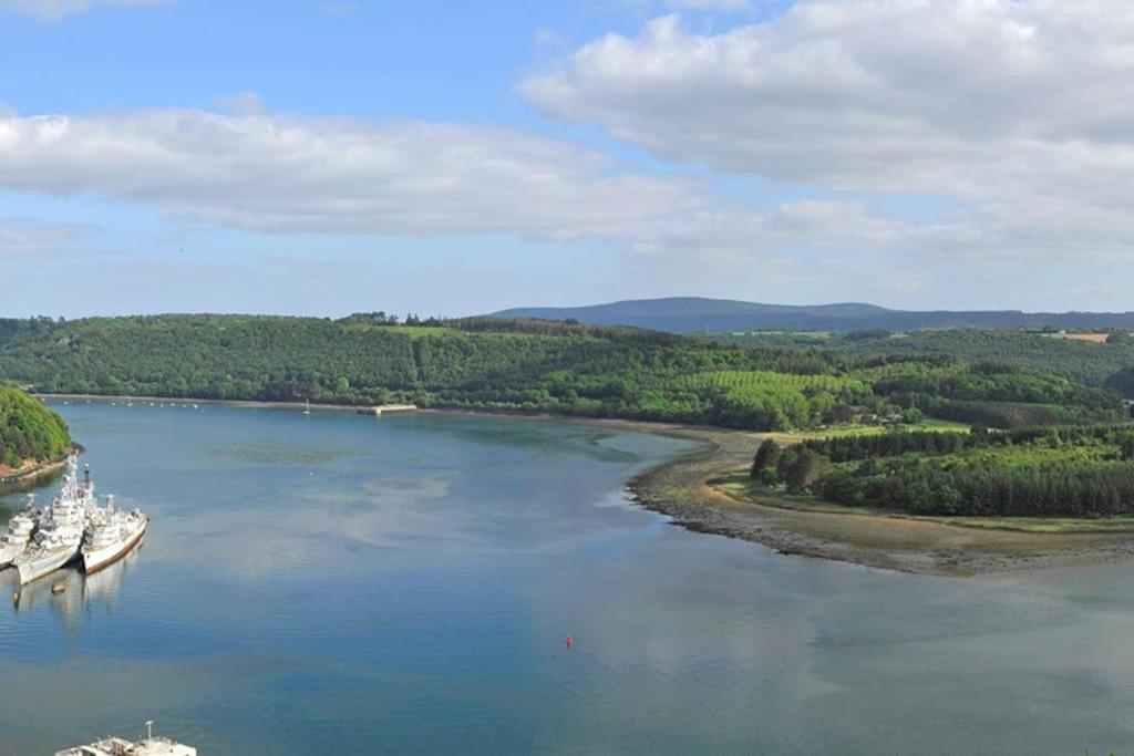 Logement Neuf Aux Portes De La Presqu'Ile Argol Esterno foto